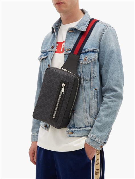 gucci crossbody for men|men's gucci crossbody bag sale.